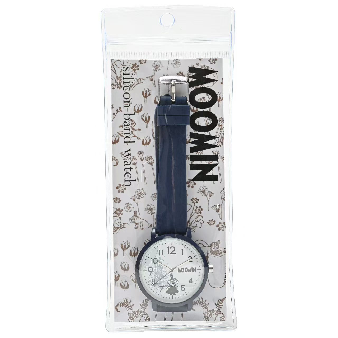 【預購商品】日本直送 Moomin 姆明簡約矽膠手錶 | 日常百搭款！