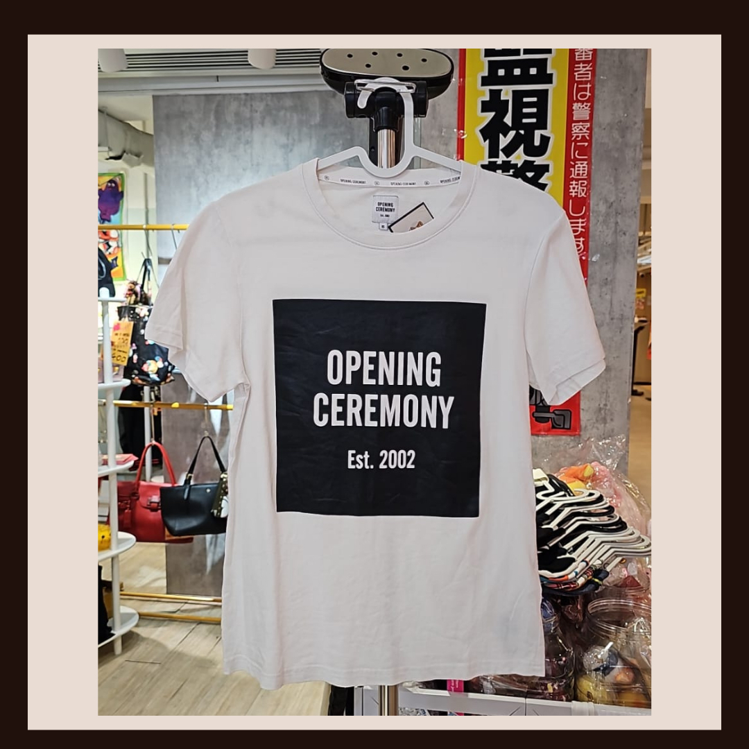 🗽 紐約潮流教主：Opening Ceremony 經典 Box Logo T-shirt