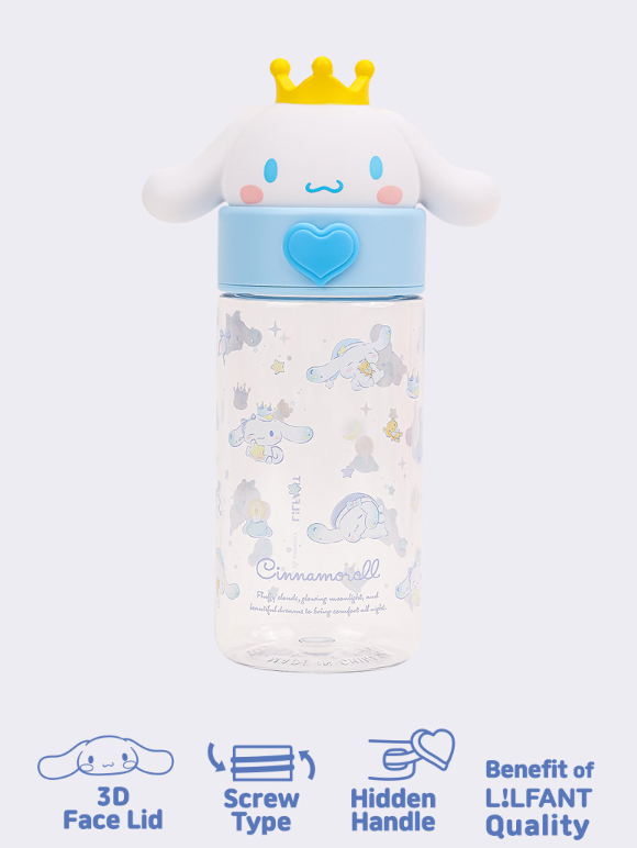 【預訂】韓國直送 Sanrio 3D 立體杯蓋水樽