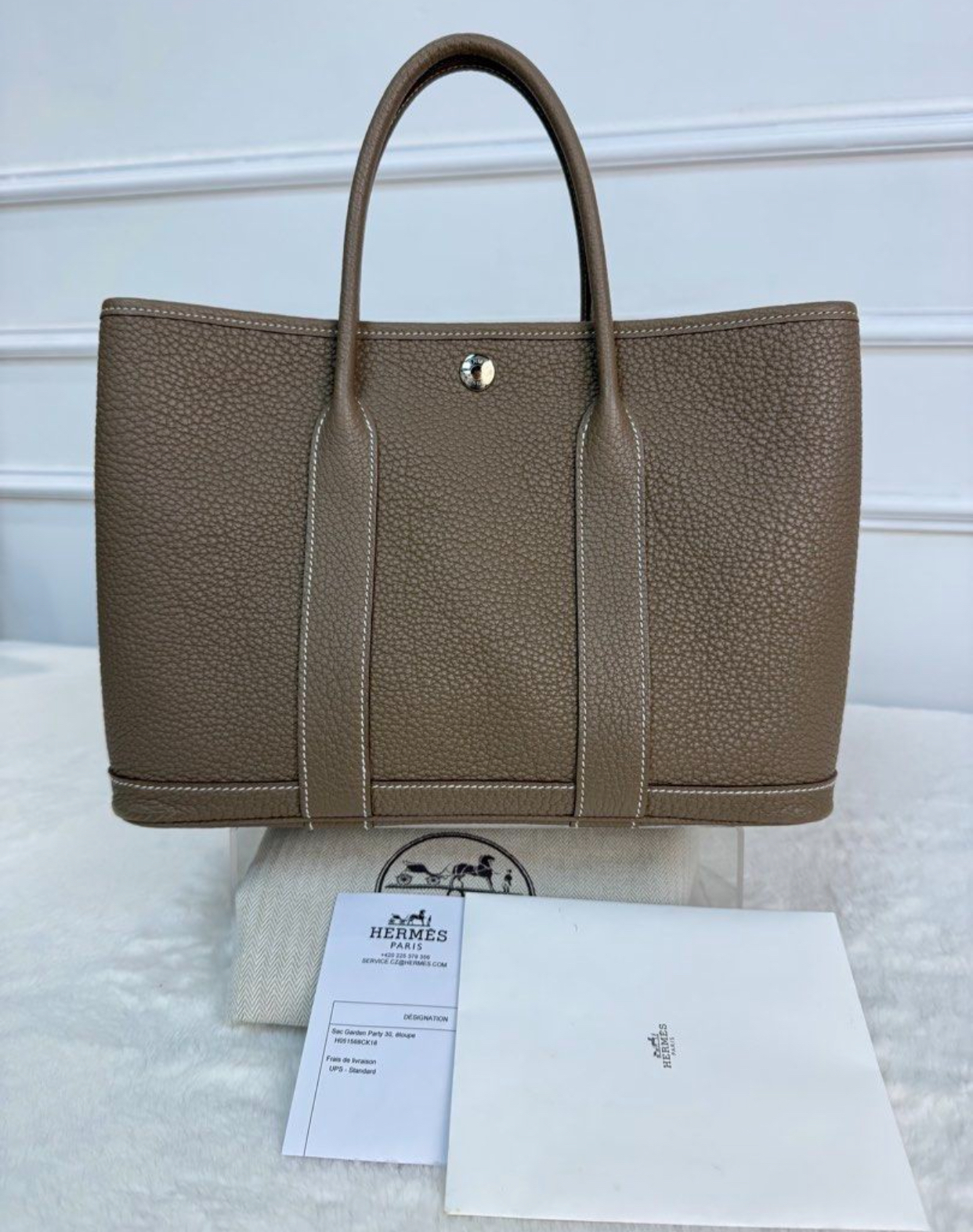 罕有品Full Set🫧大象灰Hermes 30