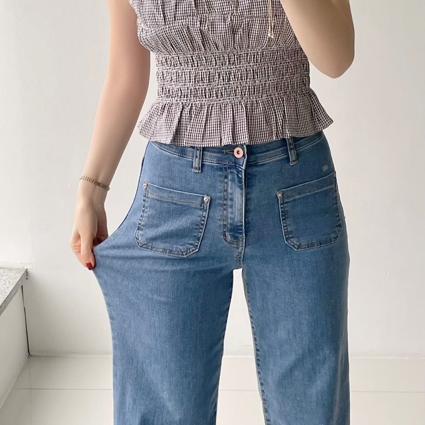 🇰🇷HL3001-1 直筒牛仔褲🇰🇷