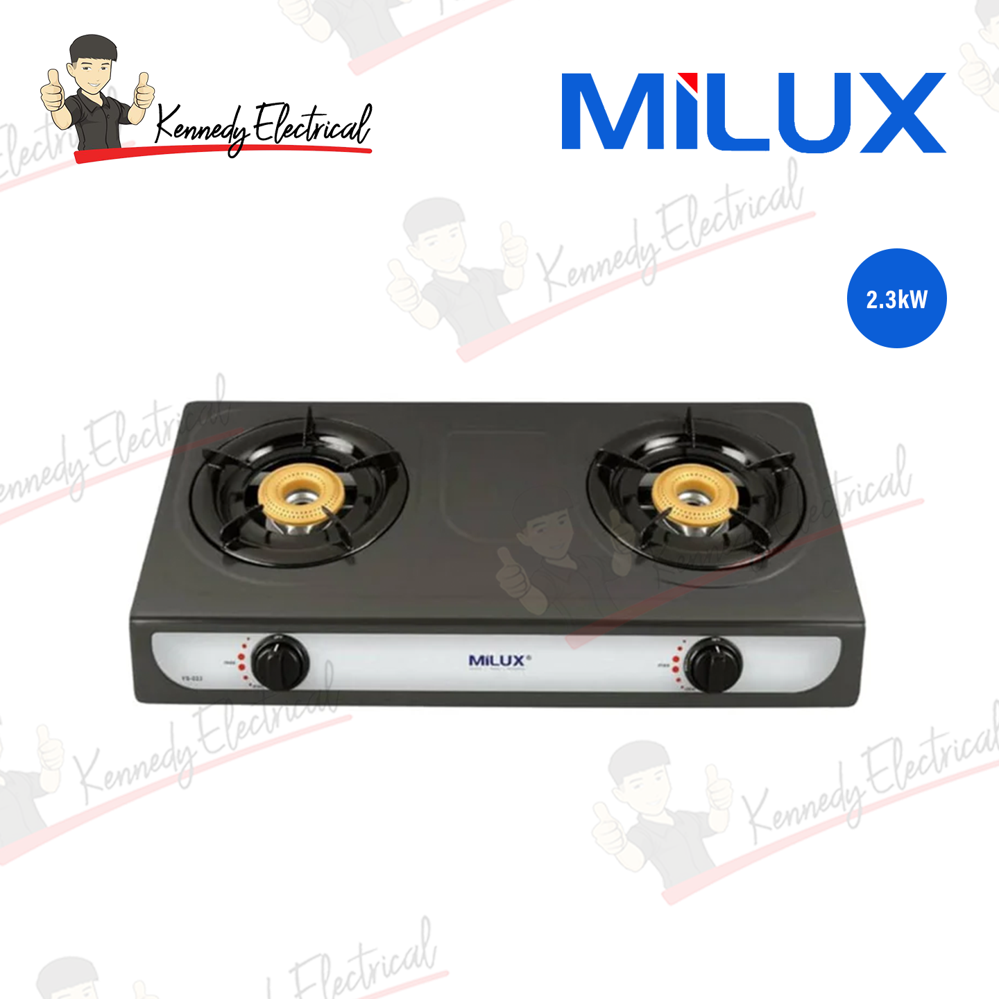 Milux 2.3kW Single Burner Gas Cooker (YS-023)