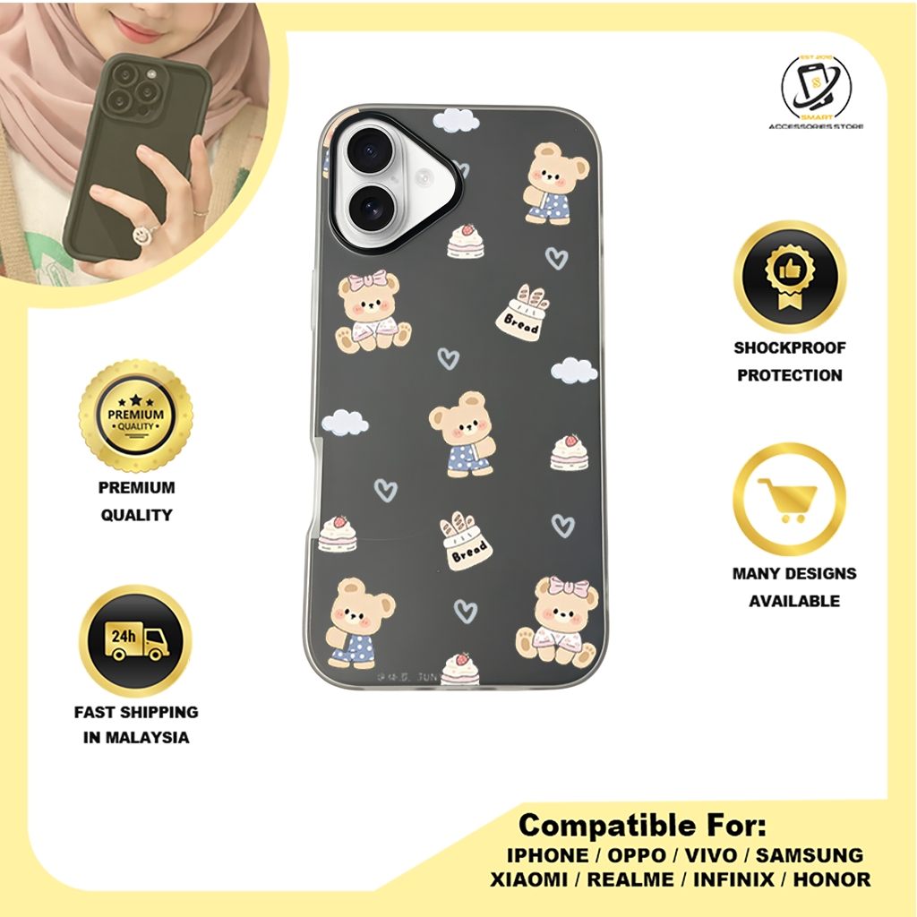 JELLY CASE PHONE FOR IPHONE - DESIGN BEAR I
