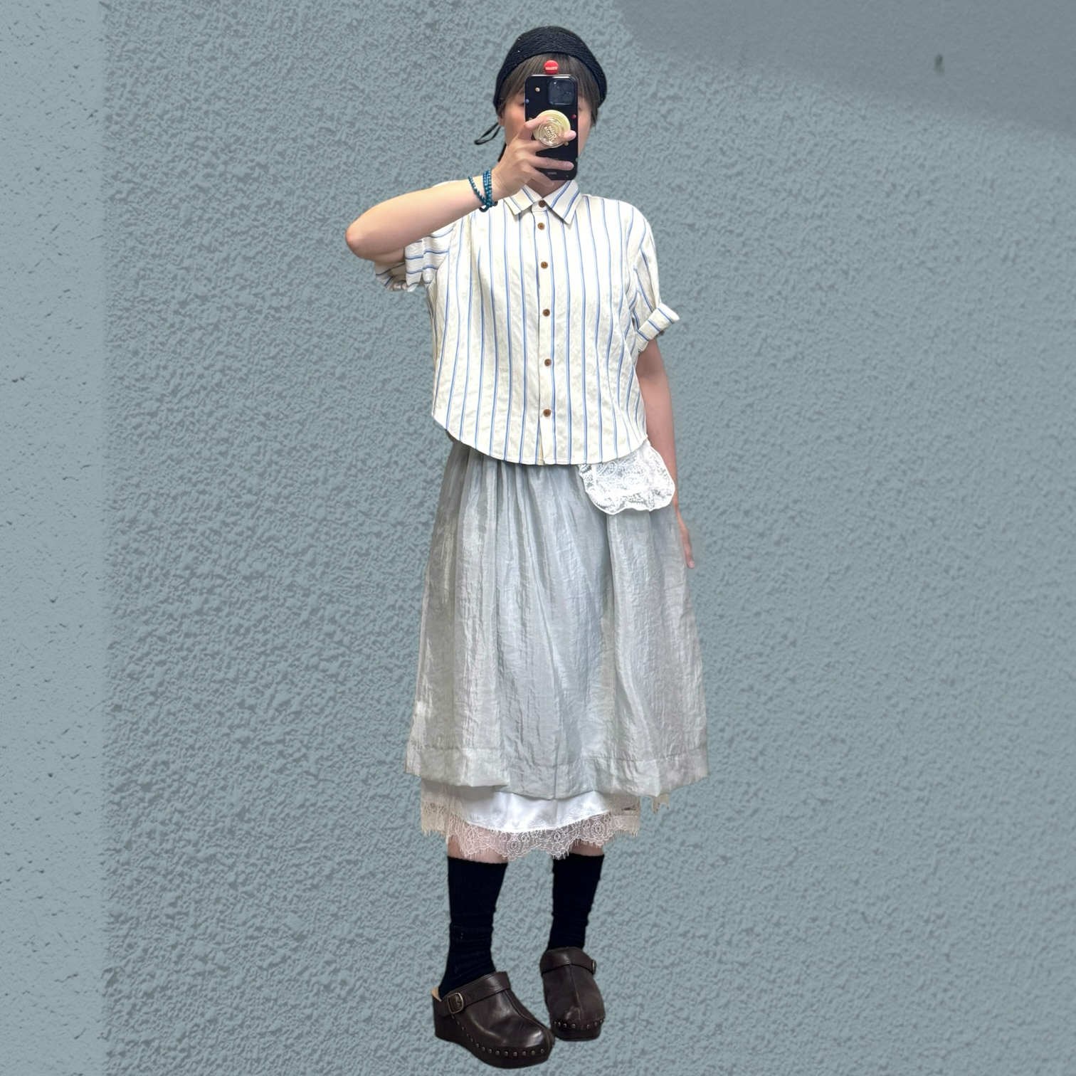 紗質背心One Piece 胸 92 腰 94 Hip 150 長 101