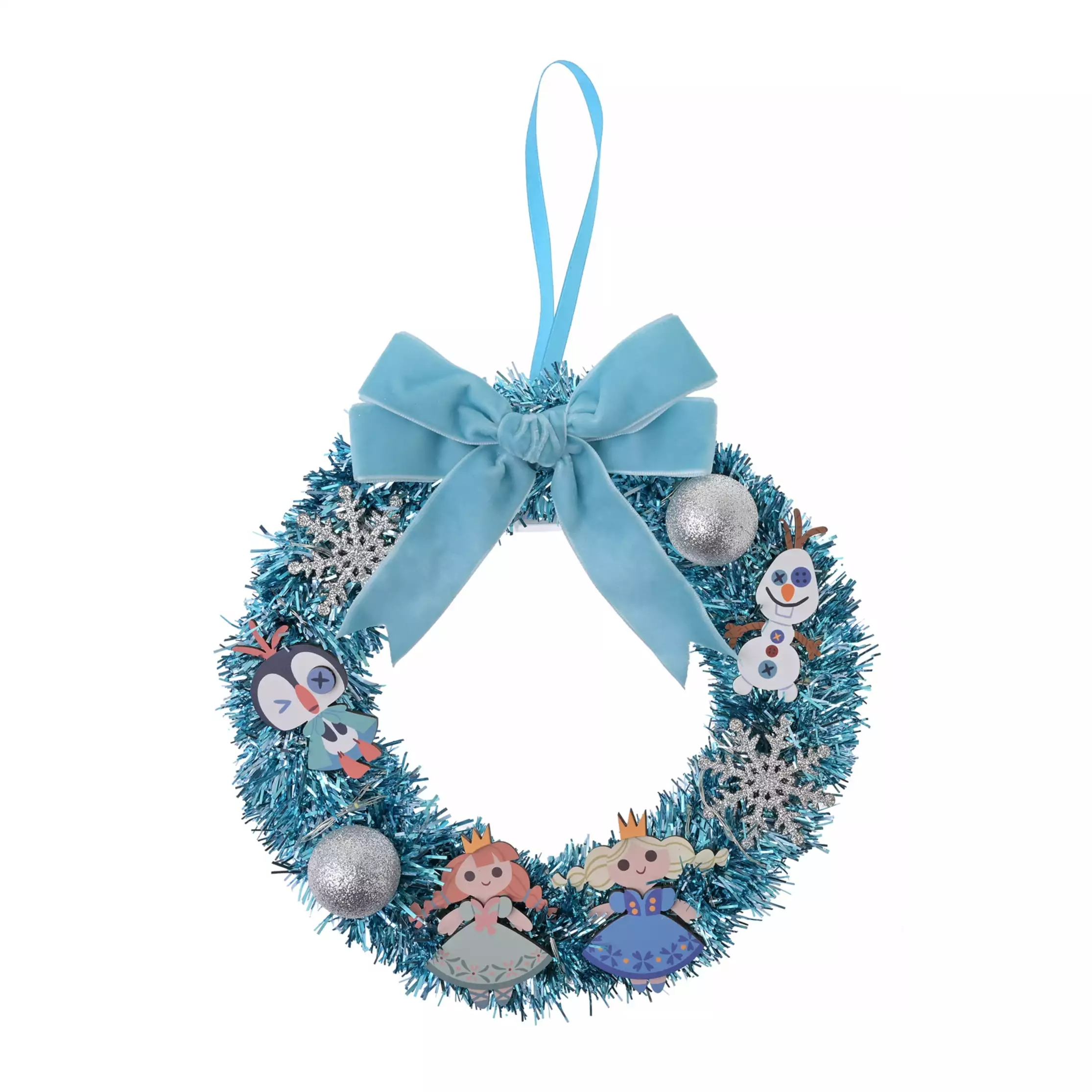 🌸 【預訂】Frozen LED 聖誕花圈 - DISNEY FROZEN CHRISTMAS 2026