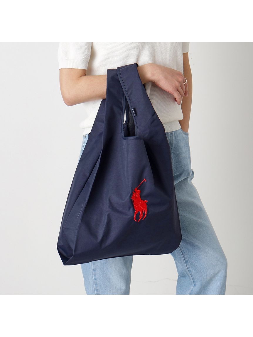 （約5月底到貨）🇯🇵日本POLO RALPH LAUREN 經典刺繡logo環保袋💕
