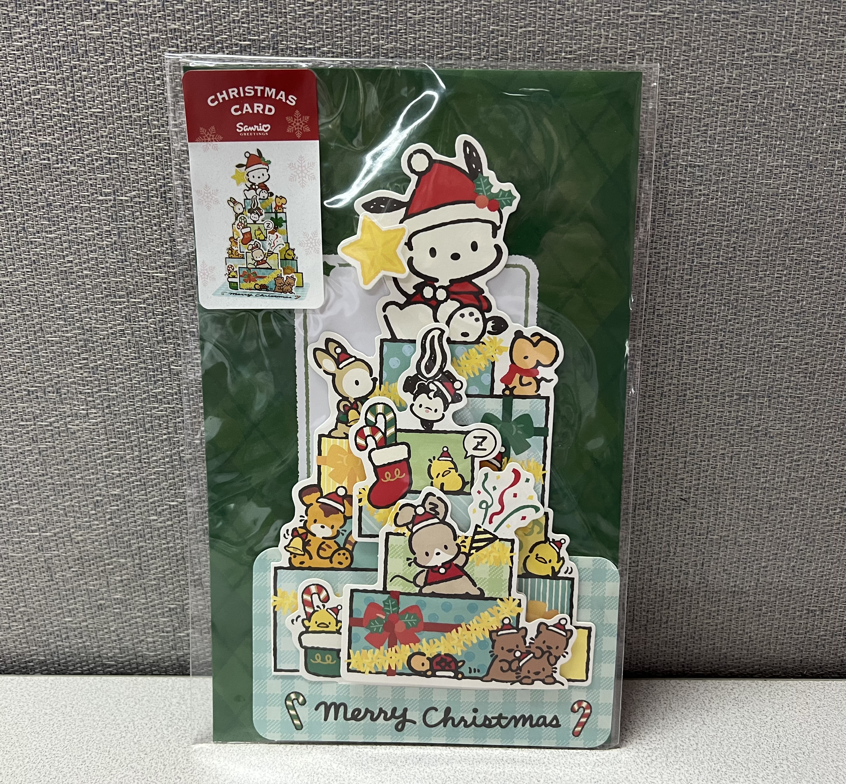 🎌日本直送🎌Sanrio 立體造型聖誕咭