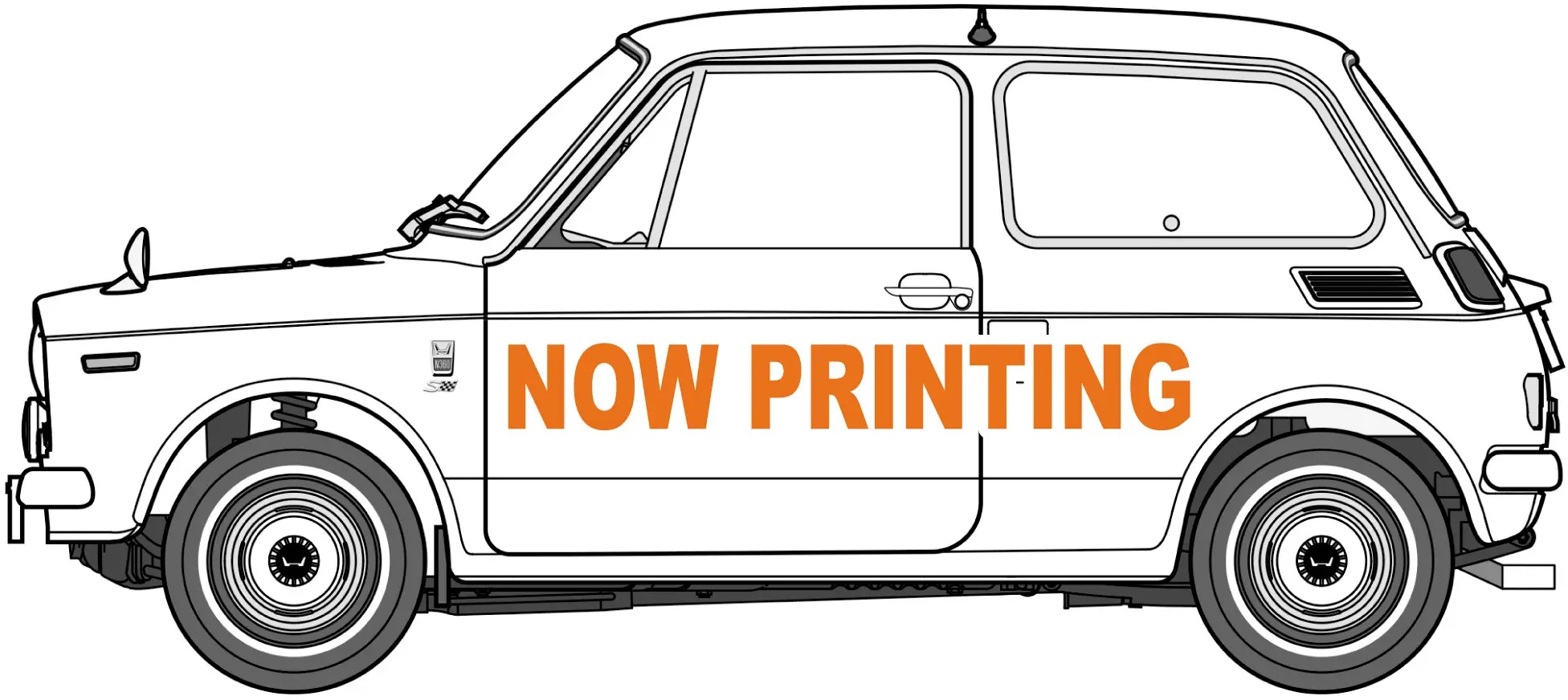 1/24 Honda N360S (N II) Lucy McDonnell w/Figure