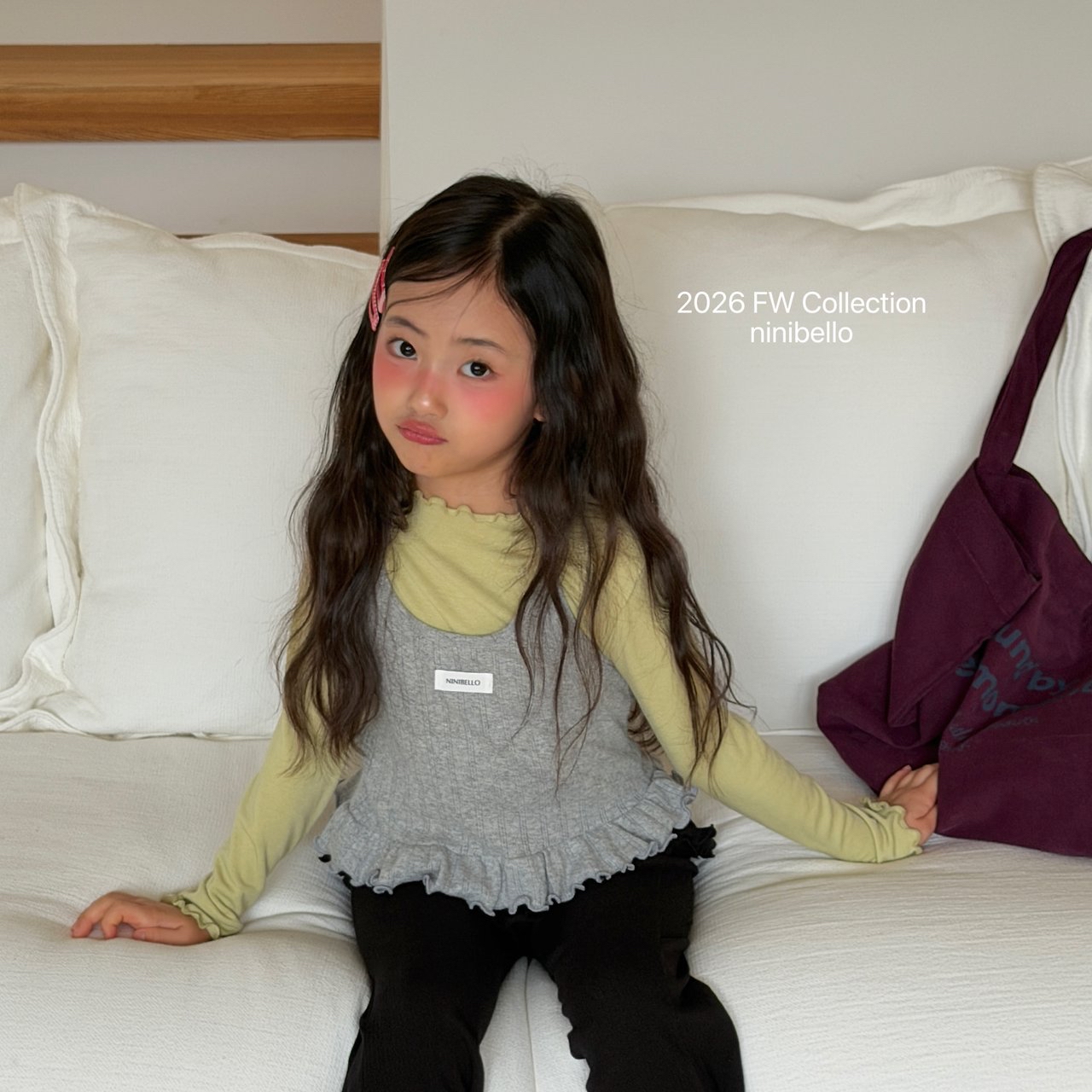 Ninibello | Soft Frill T-shirt 