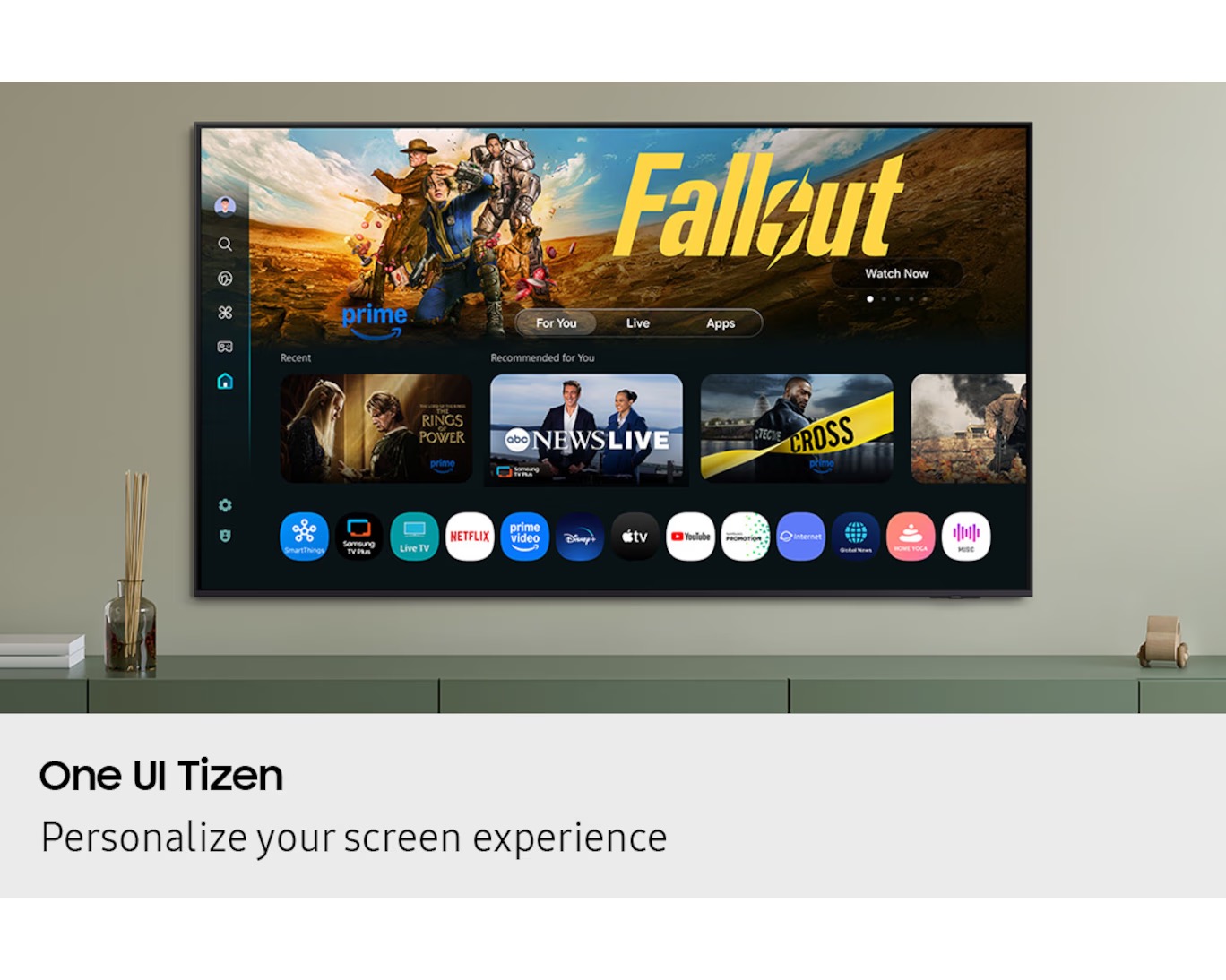 55" SAMSUNG QA55Q7FAAJXZK 三星 4K QLED Q7F Samsung Vision AI Smart TV