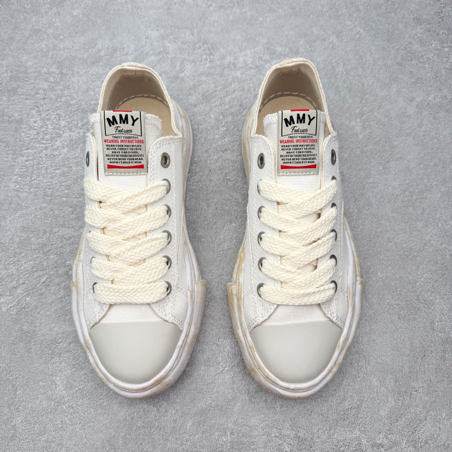 Maison Mihara Yasuhiro MMY Peterson OG Sole Canvas Low-top Sneaker