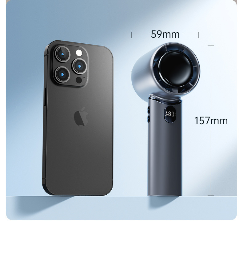 新款強風力迷你手持風扇 - 1件 現貨