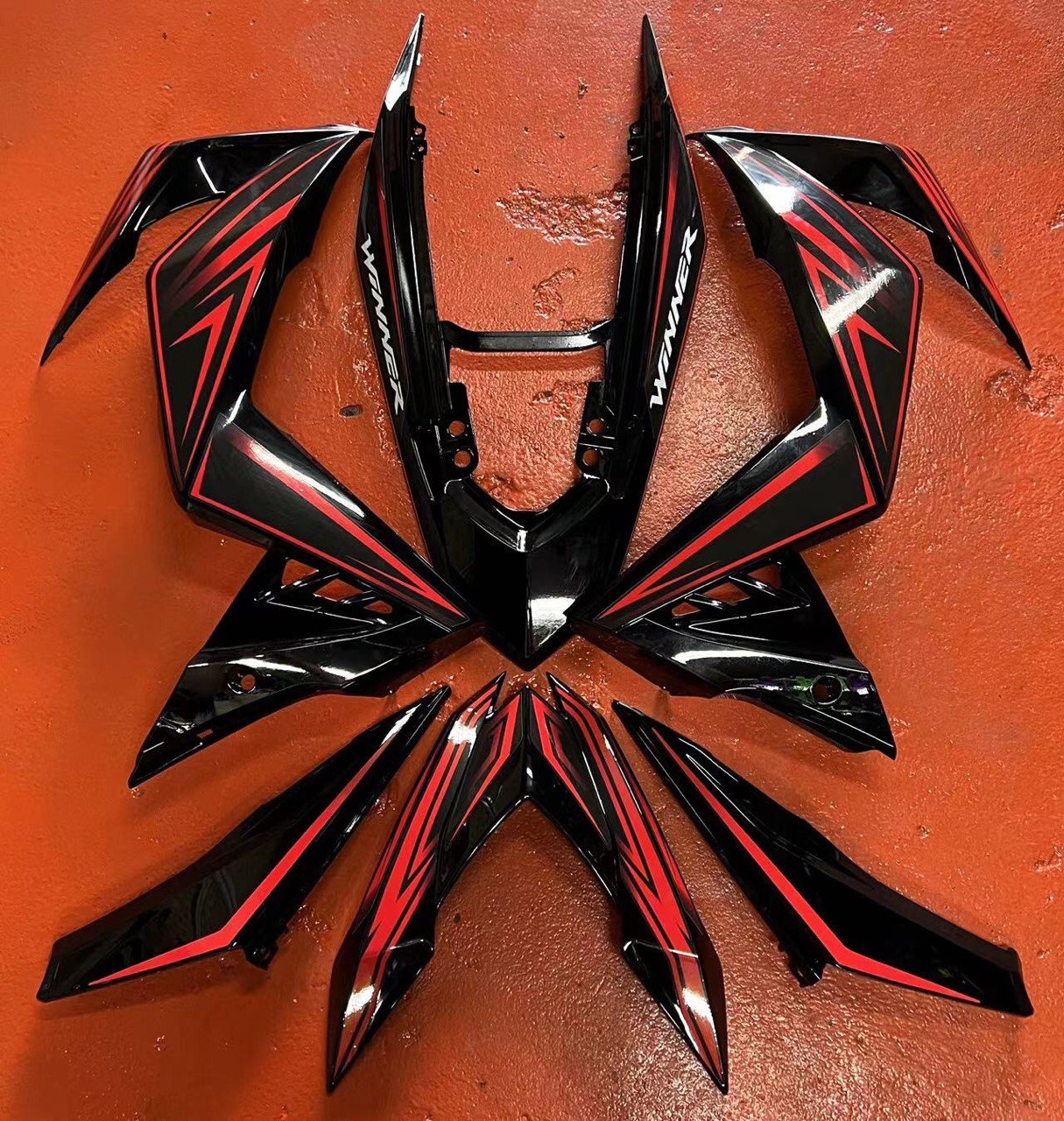 Honda Cover Set RS150 Red Winner /Black Winner Red / Black Winner /Black PP Winner/Orange Winner Black /Silver Winner /Monster Winner