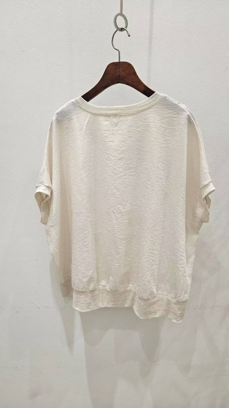 V 領Print Top 