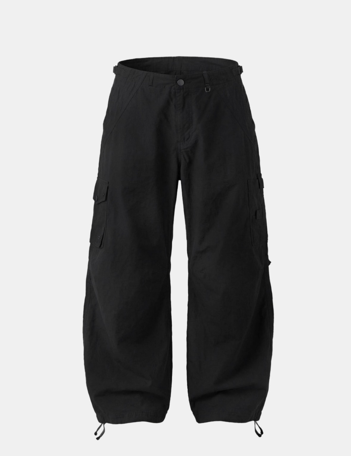 BADBLOOD新款 [w-pts26-080] Contour Curved Fit Cargo Pants - Black