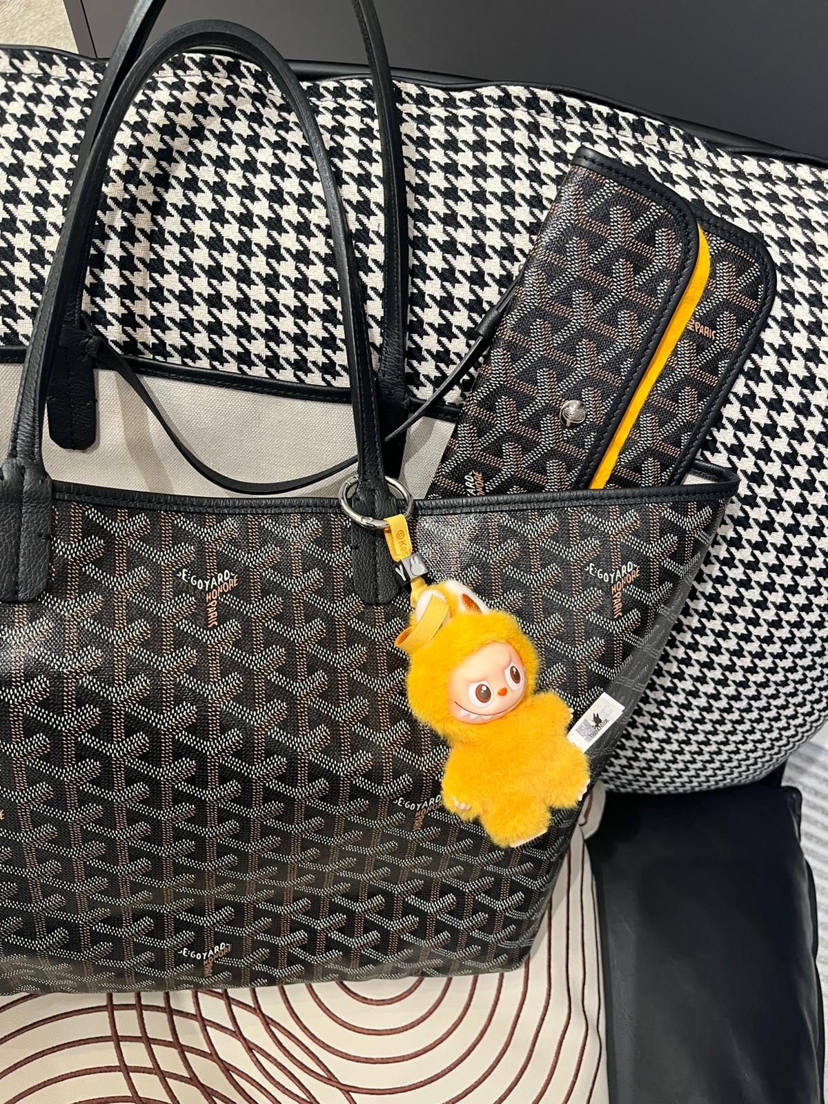 Goyard saint Louis pm Noir 100%Authentic,98%new ✅Pouch✅dust bag 