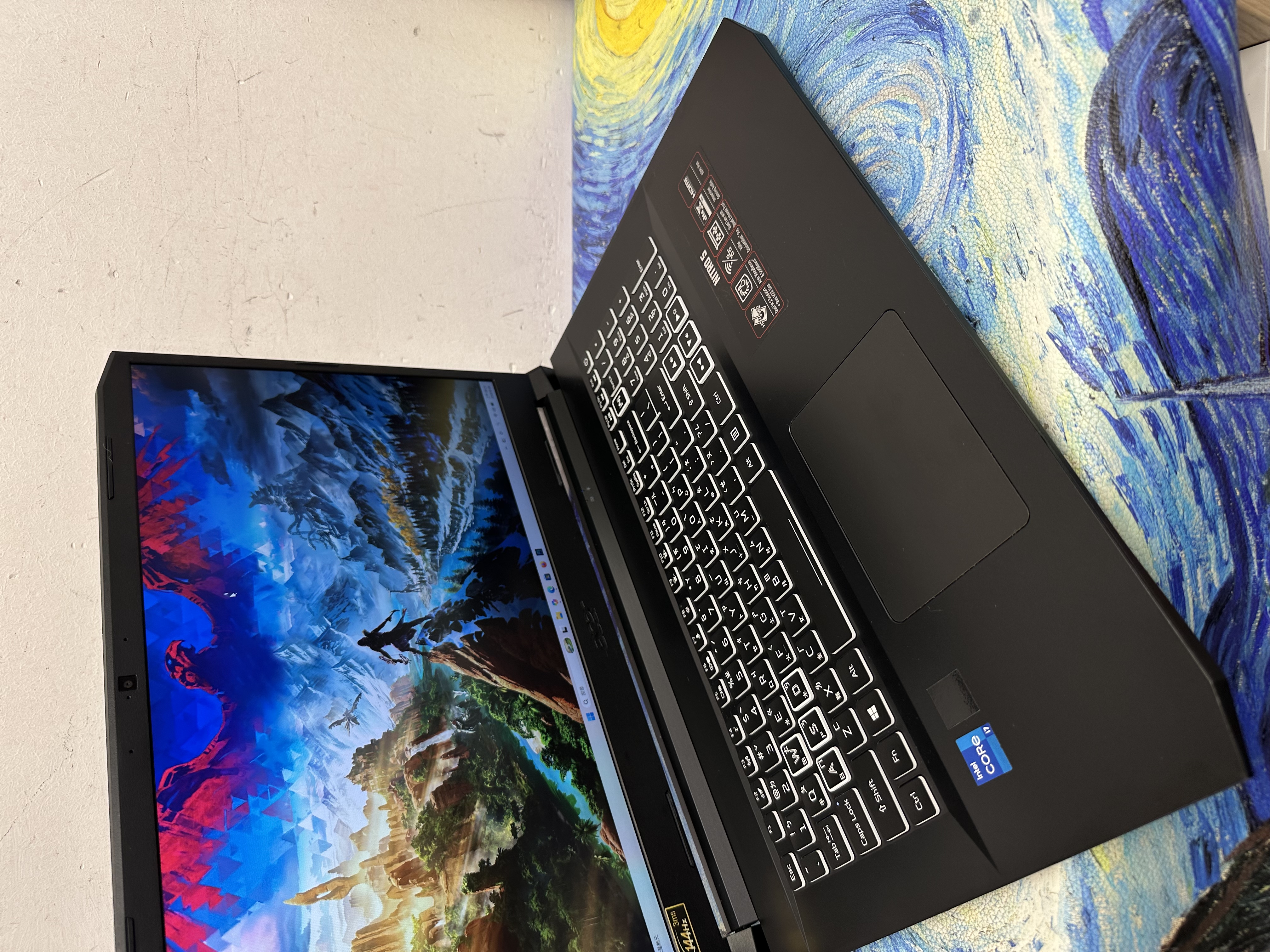 #6200 Acer Nitro i7-11800H/8,16,32GB Ram/128,256,512GB,1TB SSD/RTX 3050Ti/ 17吋  144Hz / Gaming Laptop / Notebook / PC / Movie / Netflix / YouTube / Music