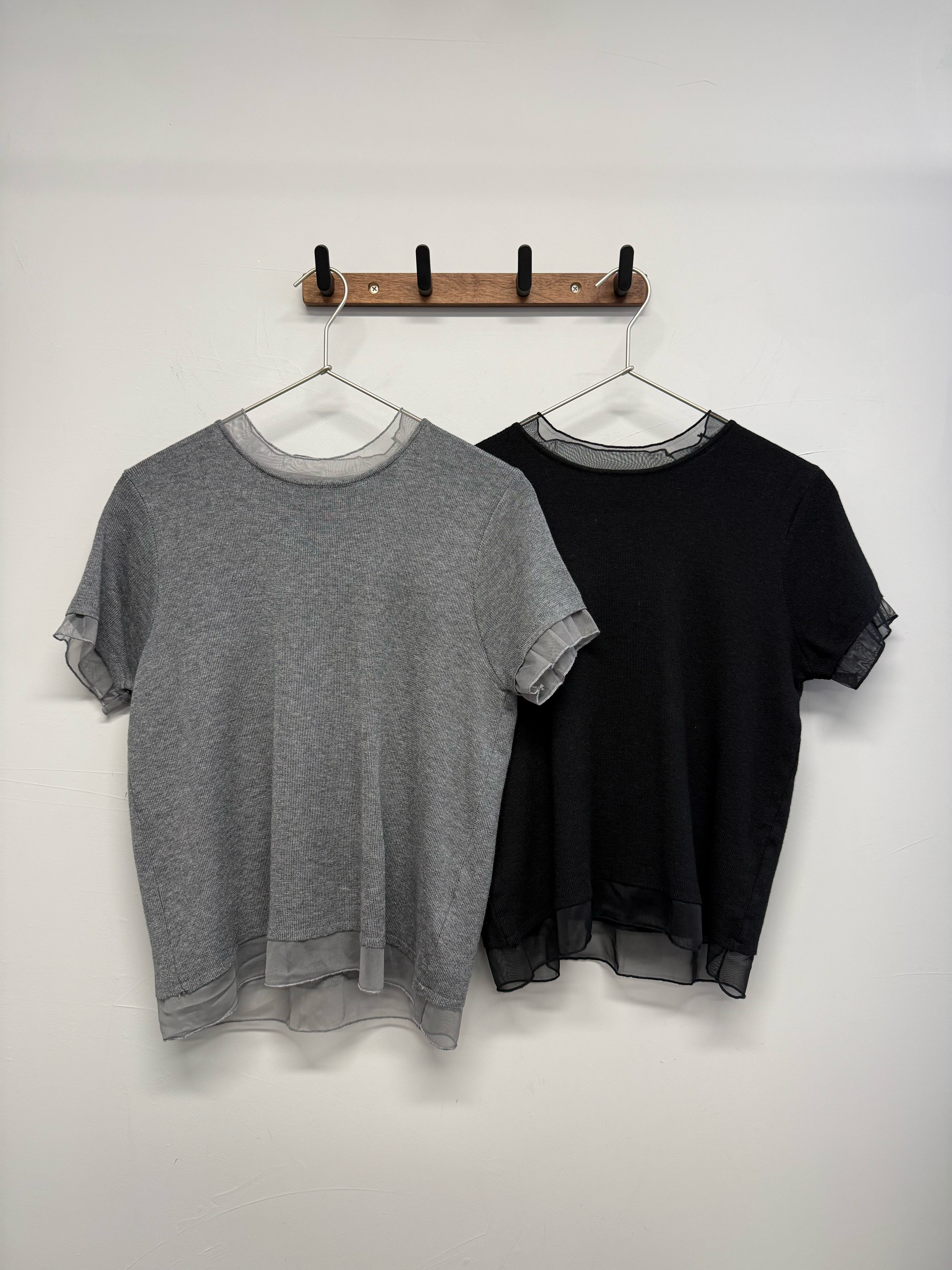 Chiffon cotton top #top122