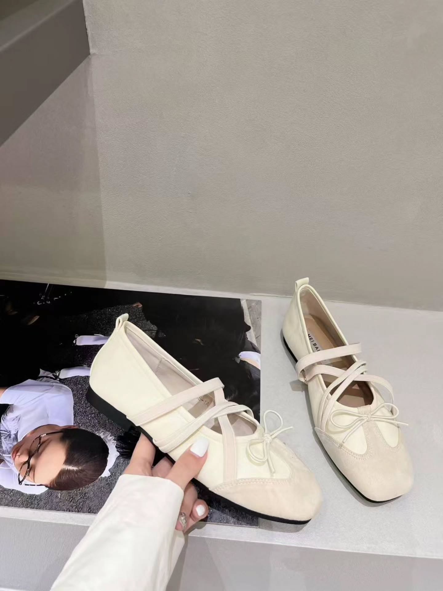 6638-1A 小众设计感平底鞋 🇨🇳