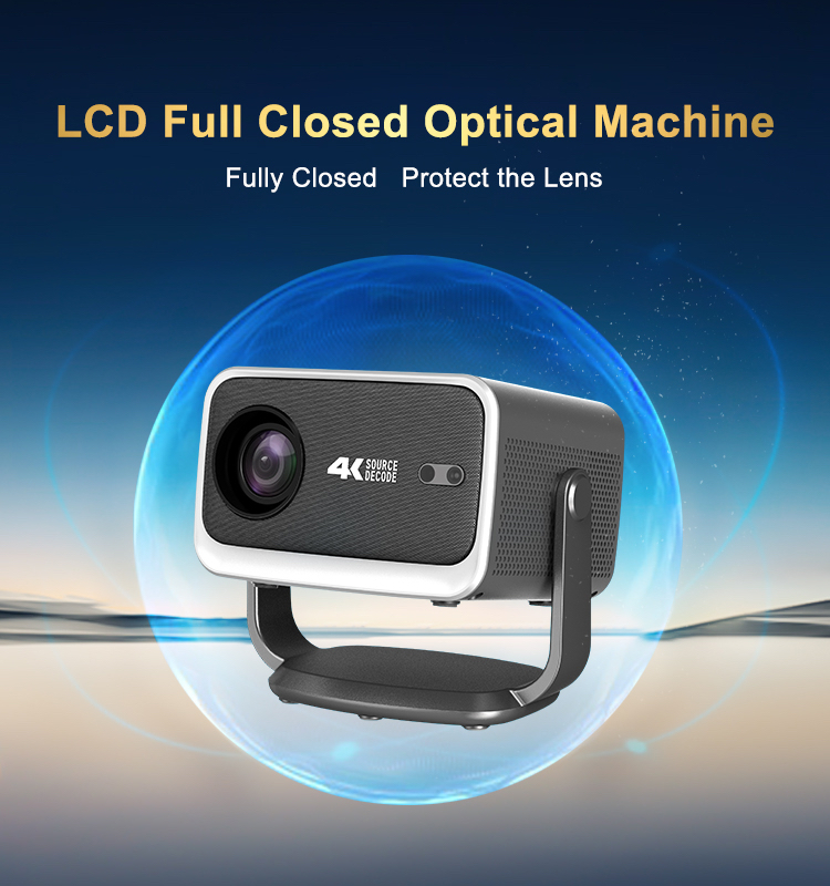 SAPPHIRE P20Ultra 智能投影機｜1080P全高清 升級版800ANSI流明｜電動對焦×4D梯形校正｜Android TV13.0系統｜WiFi6/藍牙5.4｜360°立體聲｜家用辦公影院投影機