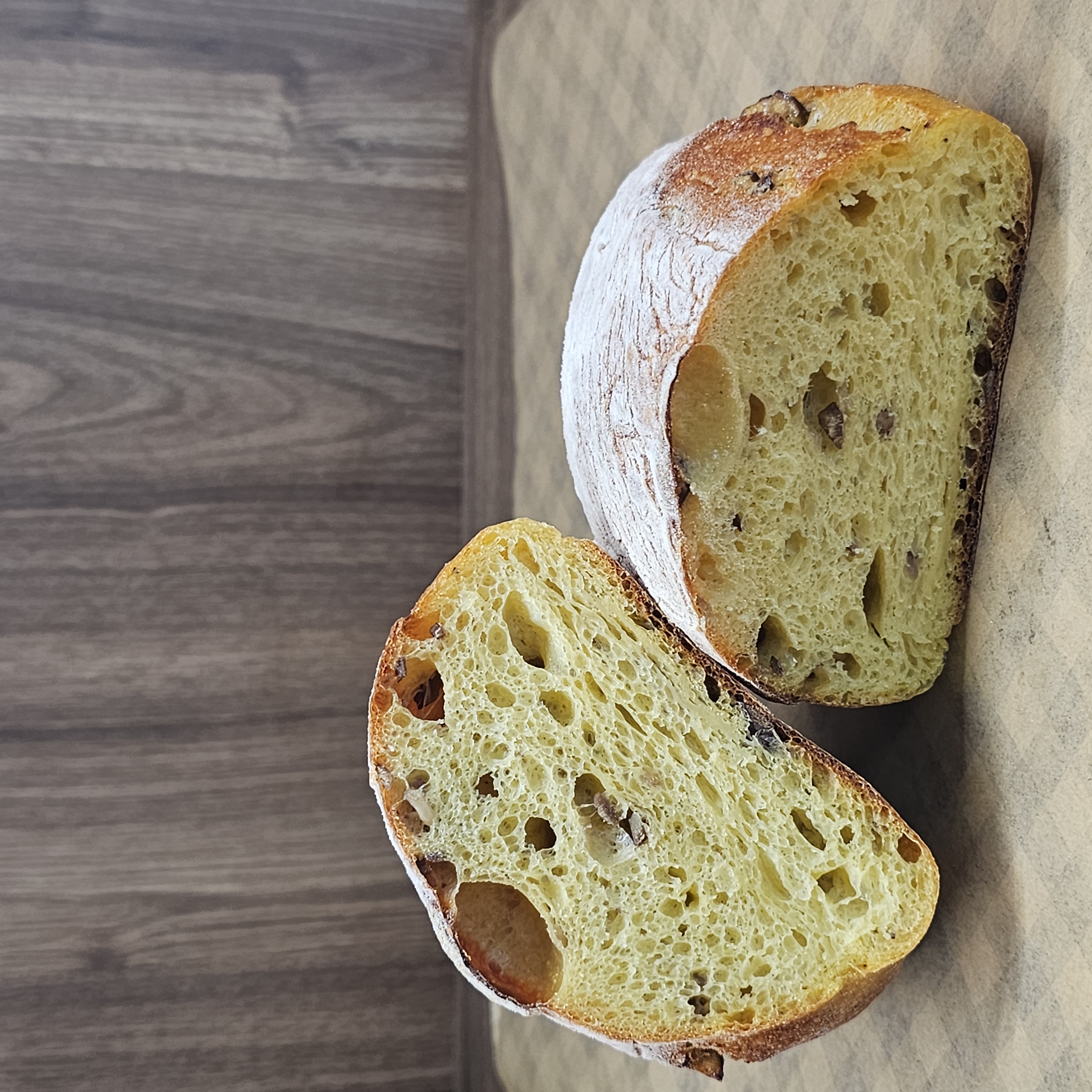 阿嫲｜南瓜栗子CIABATTA｜秋冬雙甜 溫潤豐厚