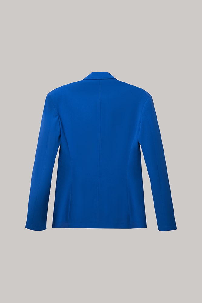 Royal Blue Smart-Casual Essential Blazer
