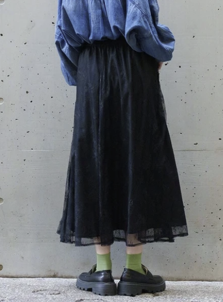 華麗蕾絲裙 - 2026 流行穿搭  蕾絲裙 春夏時尚穿搭 優雅日常 柔軟舒適 易於配搭 日本直送   #JP-I-260029