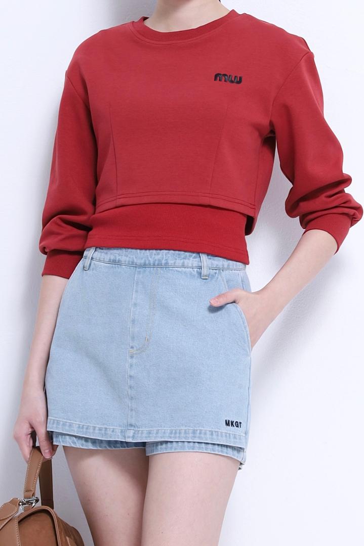 CB2687 DOUBLE LAYER LONG/SLLV TOP