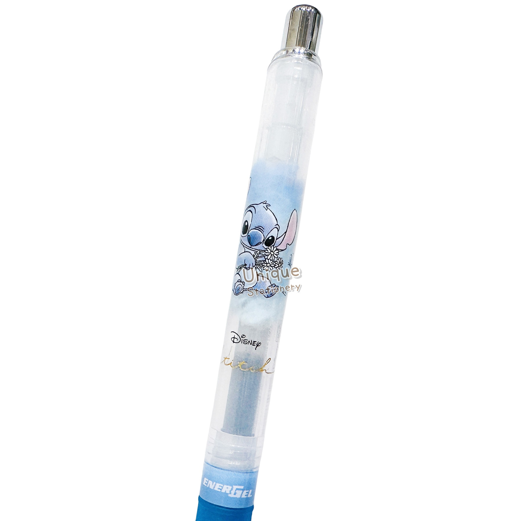 現貨｜Disney Stitch 史迪仔 日本製 Pentel EnerGel 0.5mm 黑色 啫喱筆 CR137872