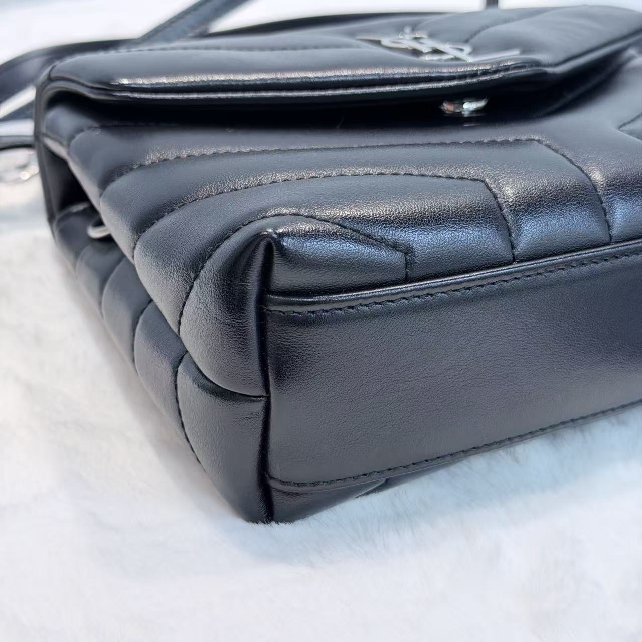 YSL LouLou Toy方胖子肩帶款斜孭袋