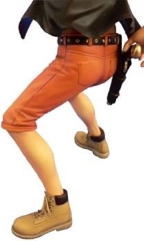 PLEX 日版 海賊王 D.P.C.F 路飛 三銃士 (槍手）ver. PVC figure 