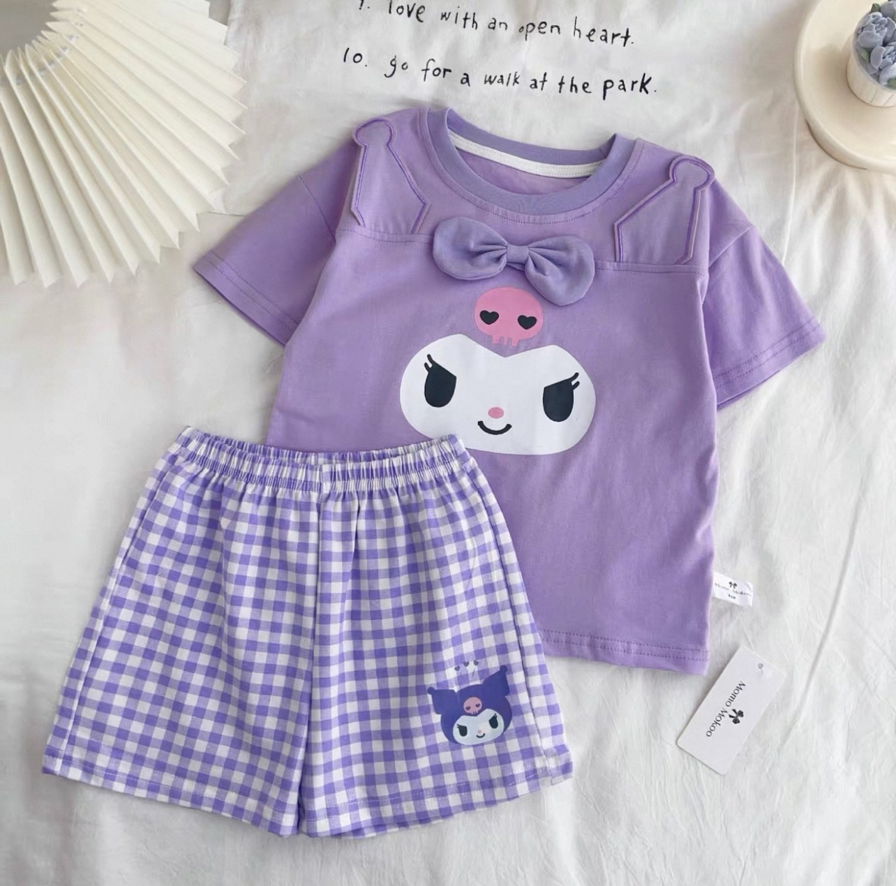 【$50童裝區】兒童卡通圖案短袖套裝