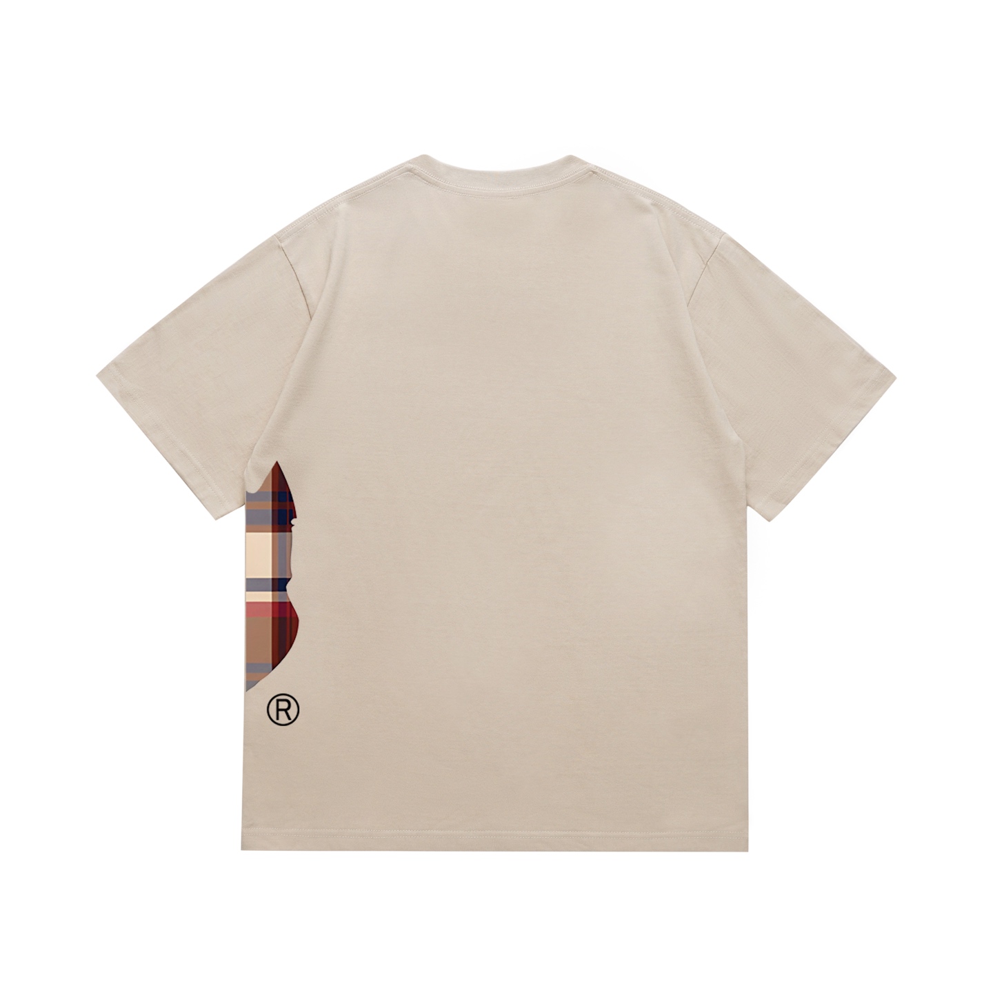 Bape Check Big Ape Head Tee