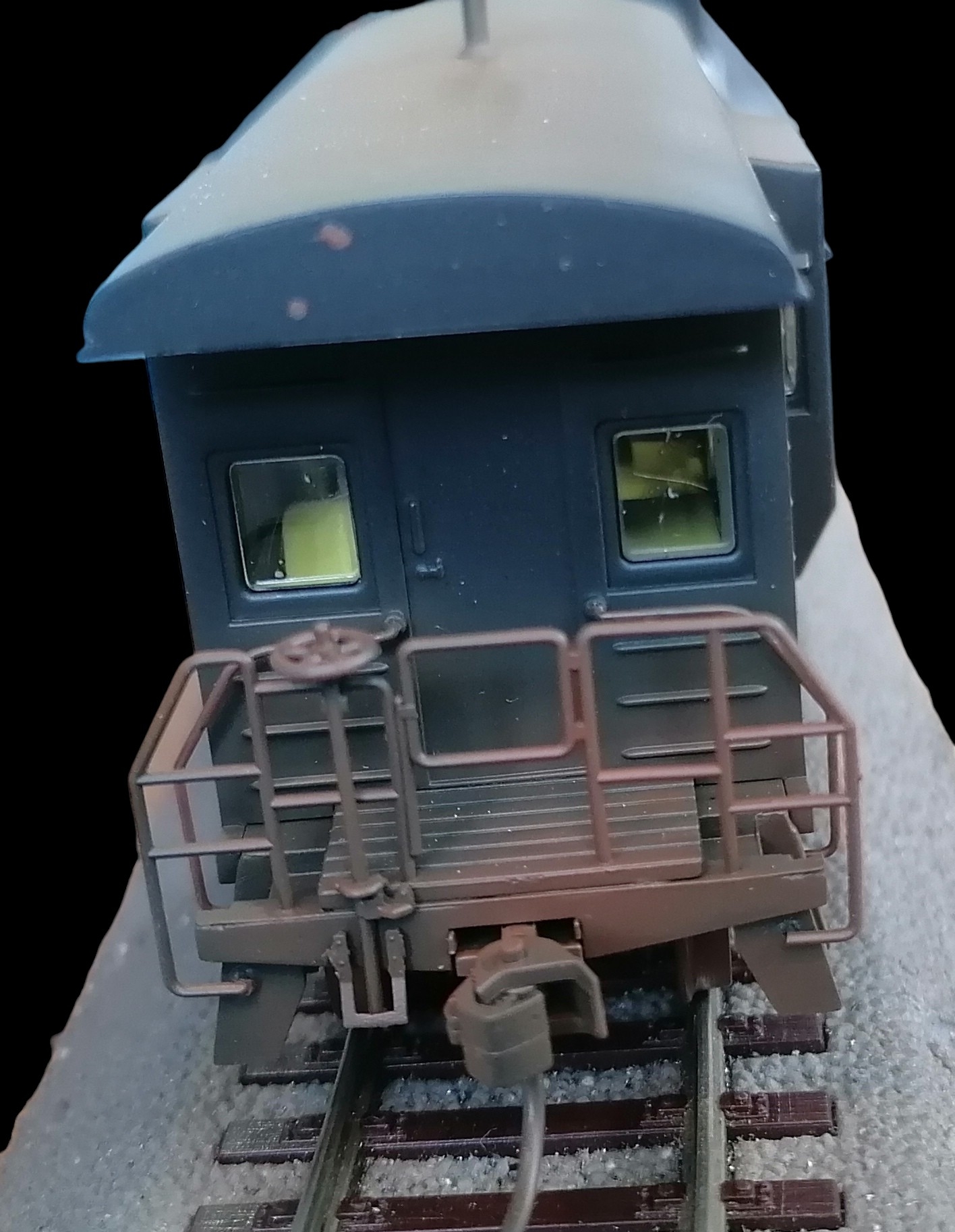 中國鐵路S12型守車 (China Railway Caboose) HO比例 舊化版
