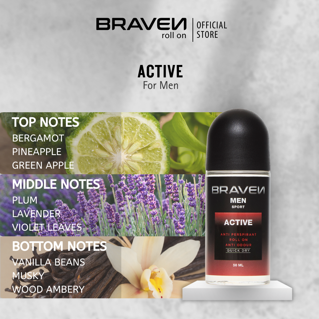 Braven Deodorant - Active 50ml