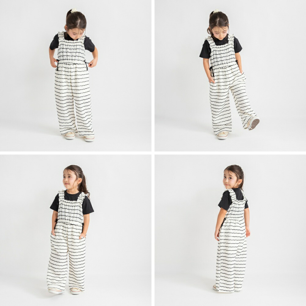 🆕【⭐訂購⭐】🇯🇵 日本直送 🌀女童提花連身褲 [2款選]🌀 [ELCA-0123][260414]