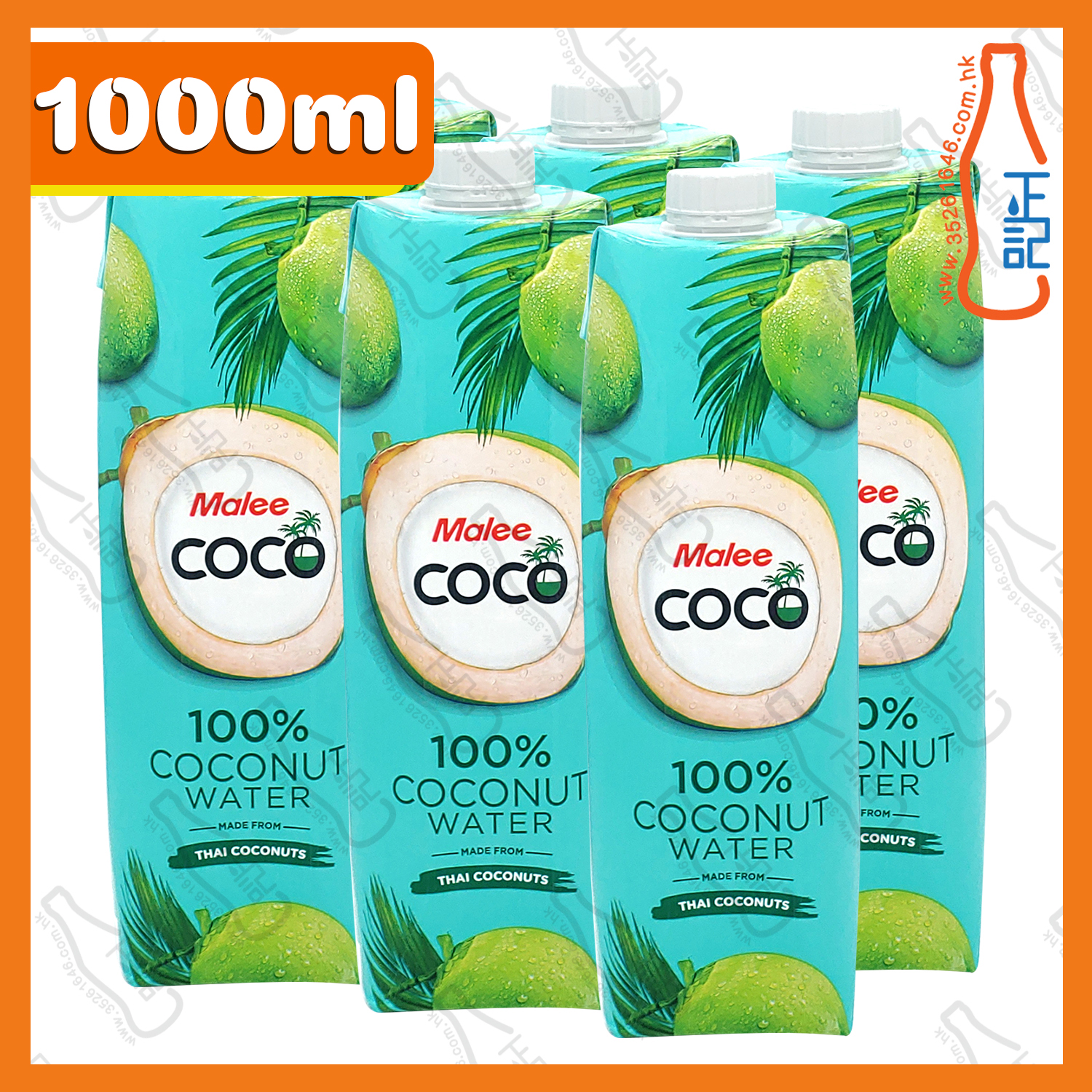 ==Malee Coco 椰子水 1000ml x【6包】 /份