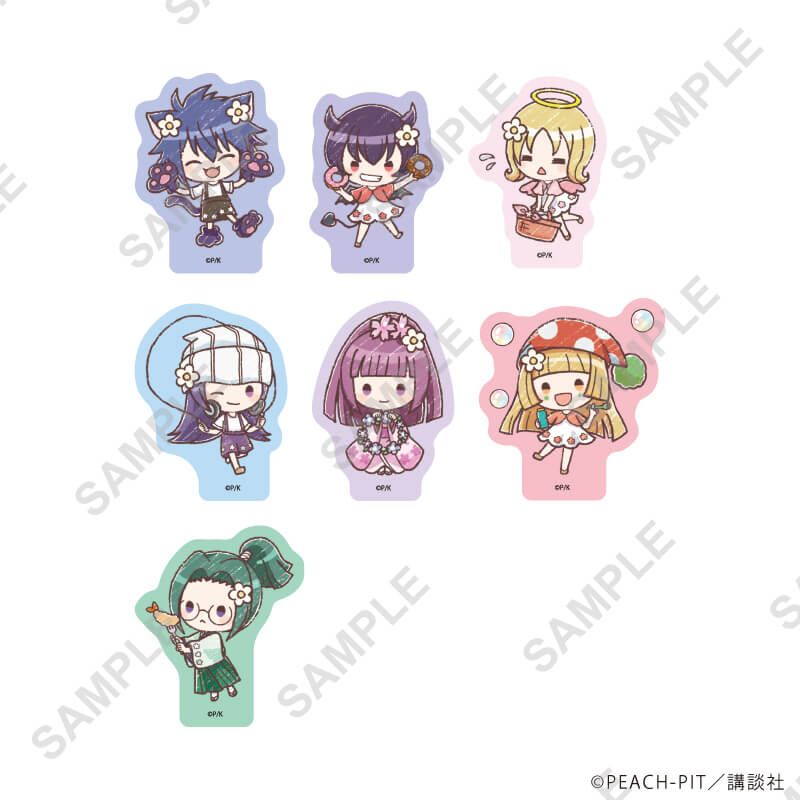 貼紙(7枚套裝) 守護甜心 Shugo Chara! 04/柄B 野餐ver. #P-SCG0925 [A3] (PRE-ORDER) [2026/08]