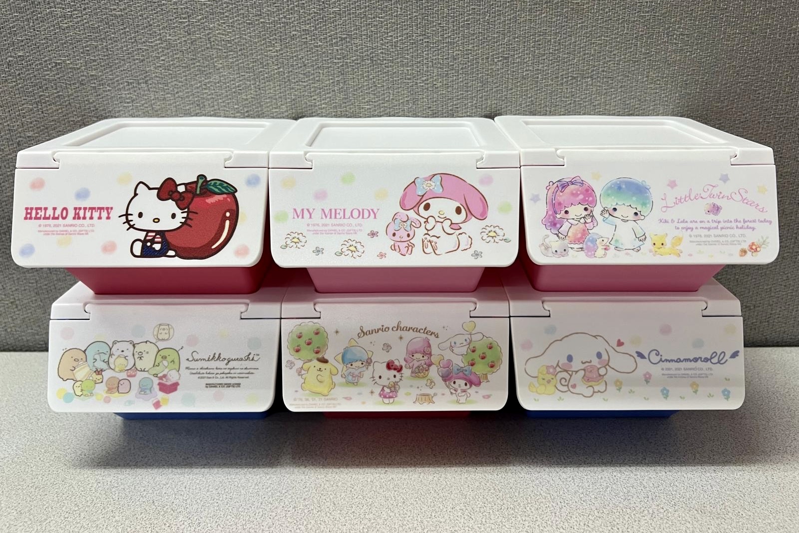 🌈 Sanrio卡通 萬用組合收納盒