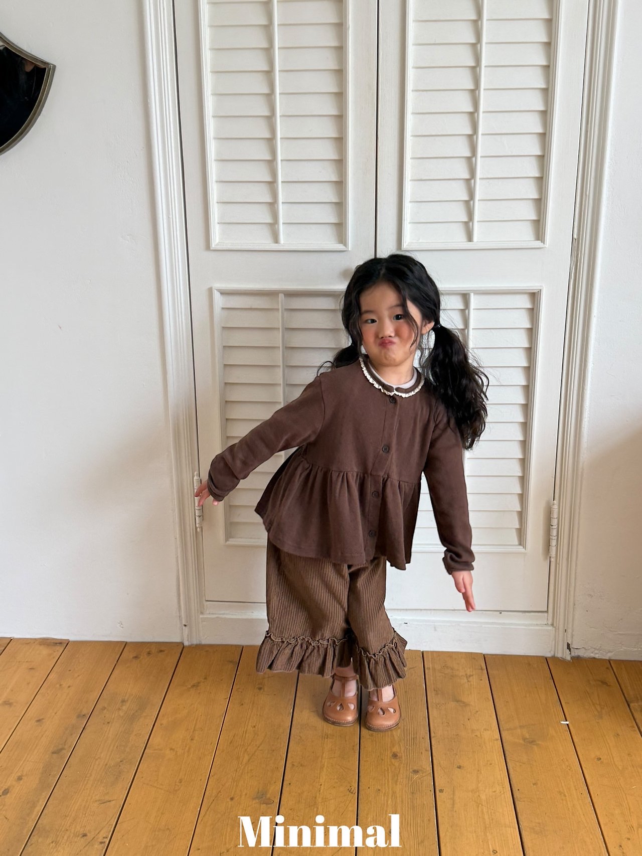 Mnm | Lace Frill Cardigan