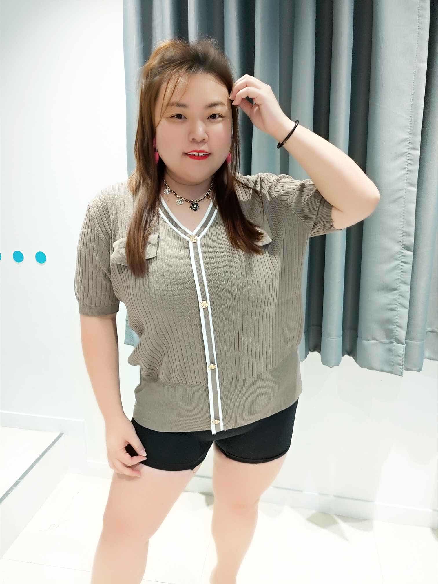 DSA 海军领针织上衣