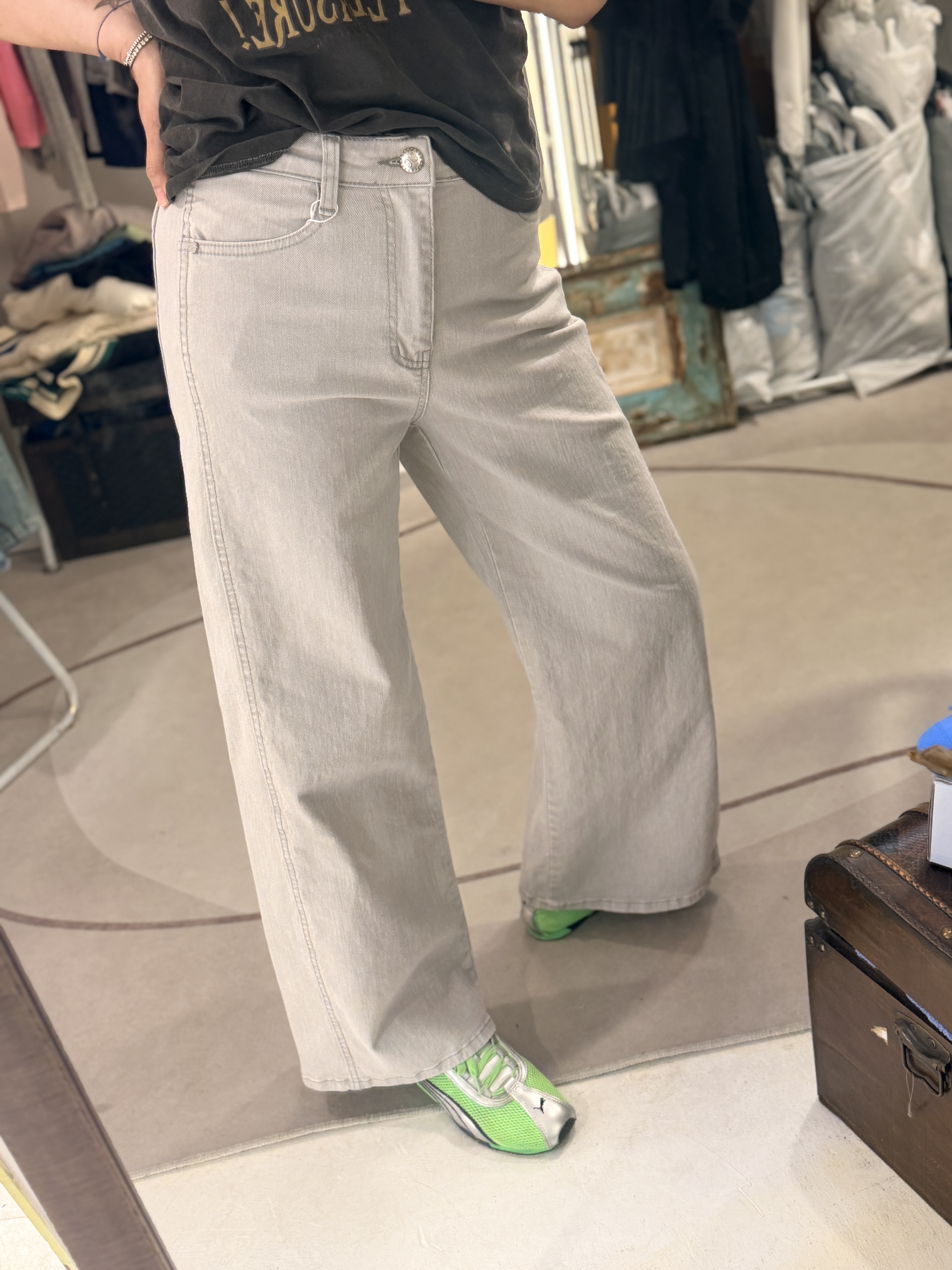 Summer elastic pants
