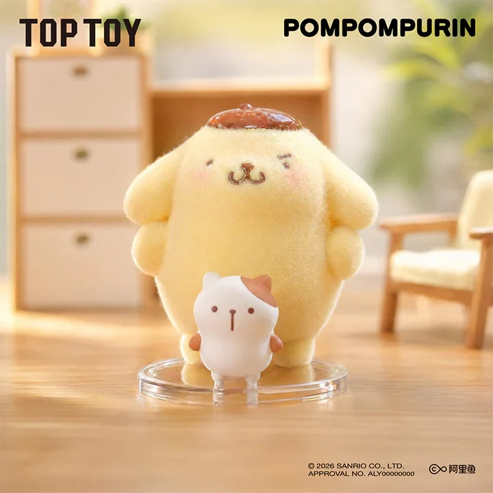 Pompompurin Flocky Daily Life Series Blind Box