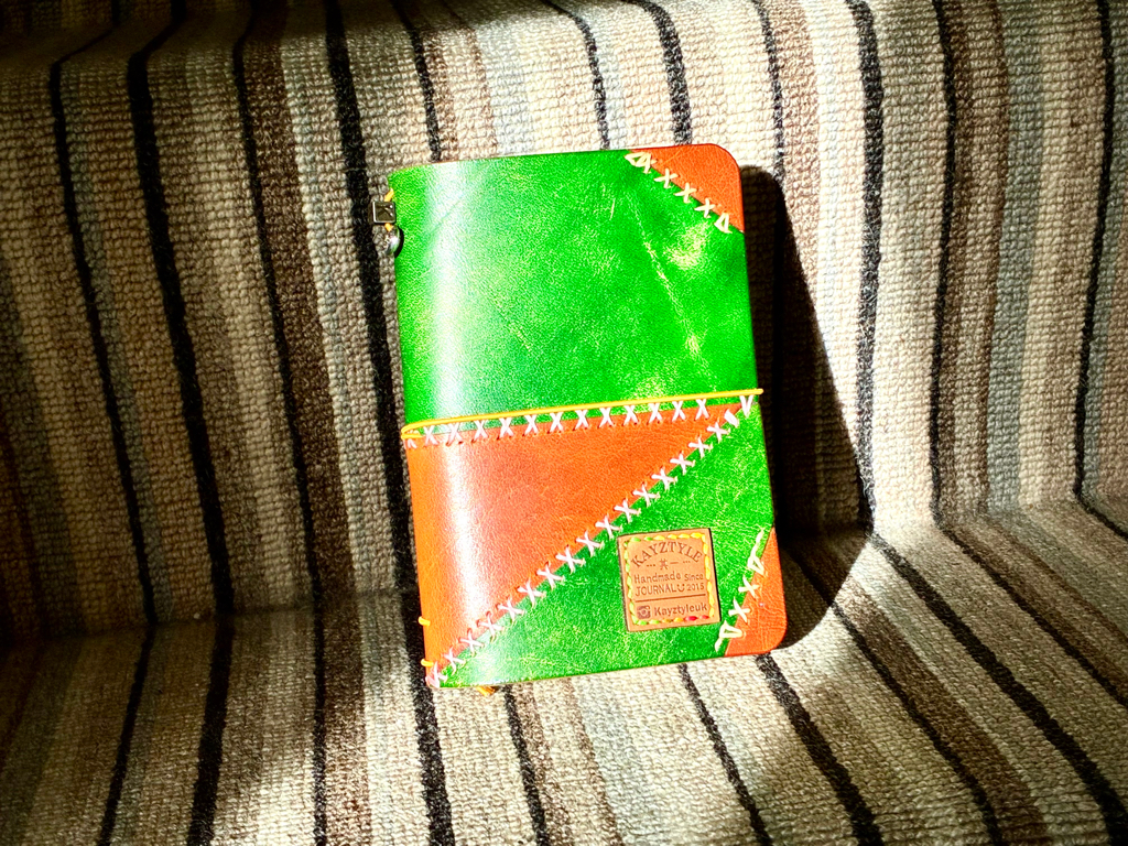  Pre-sale Joint-stitched Purple-brown leather - Handy