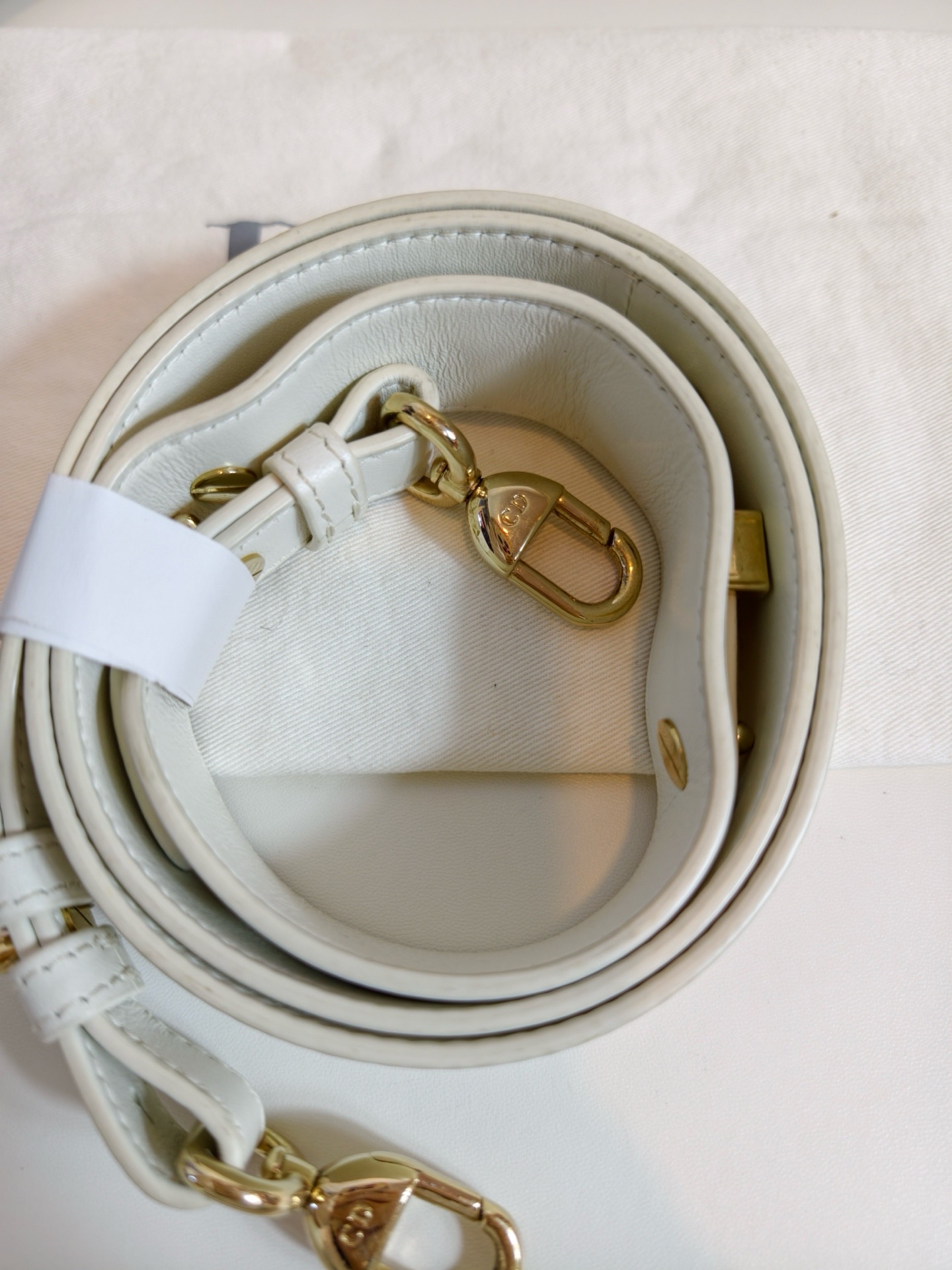 【預訂貨品】Dior Lady Dior 白色四格戴妃包