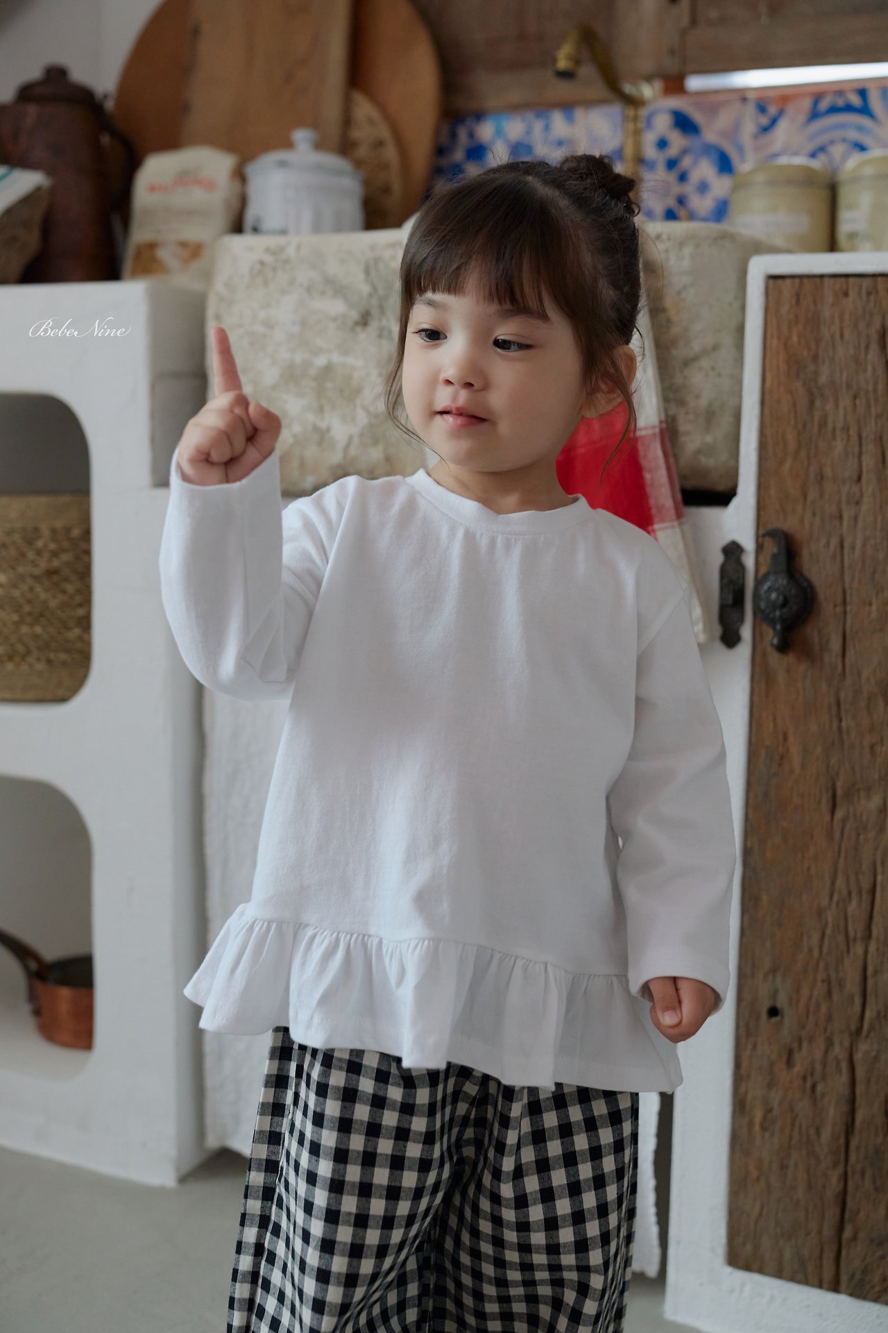 Bebenine Basic Ruffle Tee