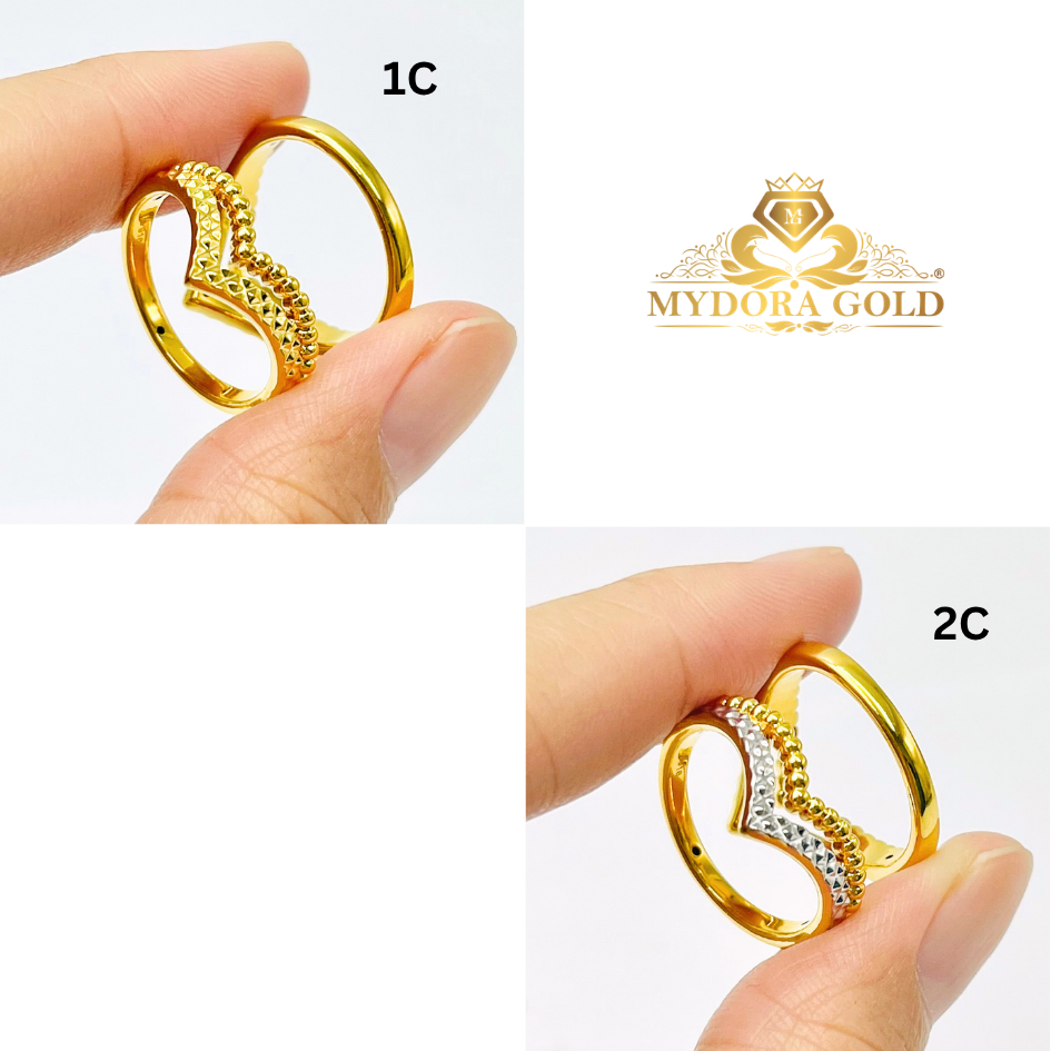 MYDORA Cincin Graceful V (5G) l EMAS 916/22K