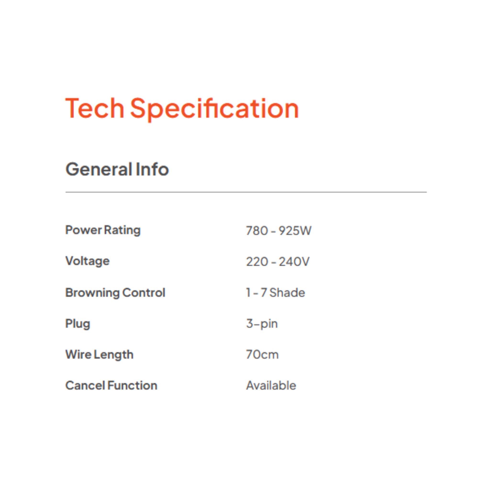 Russell Taylors 925W Smart Stainless Toaster (T3)