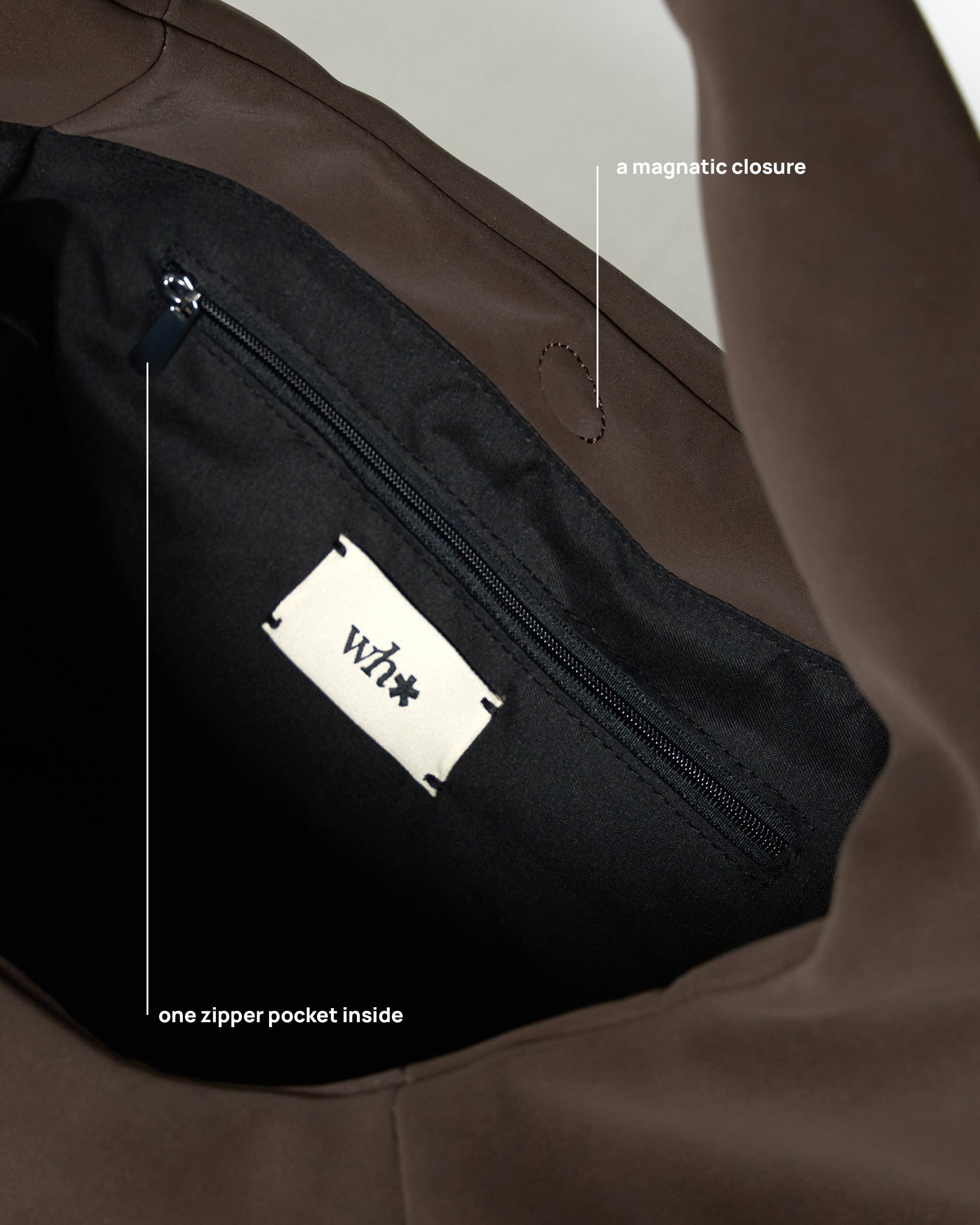 Whisperwhite - Rinn Hobo (Vegan Leather)