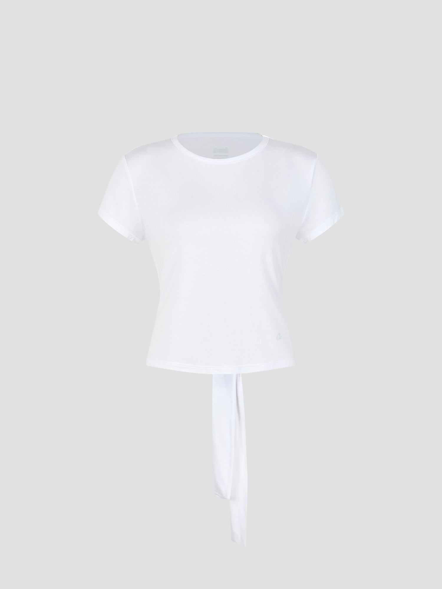 預購_Back strap cover-up short-sleeved T-shirt  by Conch